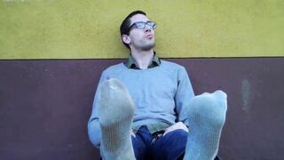 Xander Beckett - Finn’s Big Socked Feet