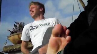 Xander Beckett Zack Tickled