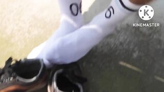 Xander Beckett Austin Playing With His Shoes