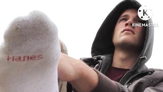 Xander Beckett Ethan’s White Socks