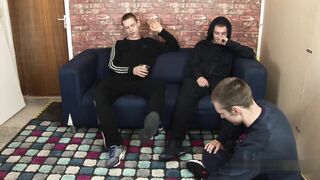 Chav Masters: Double Foot Domination on the Couch