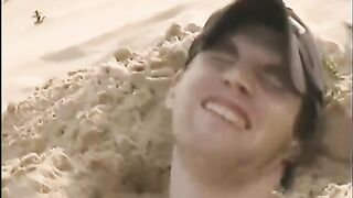 Friend Buried at the Beach and Tickled – Male Foot Tickling by KinkyTop67