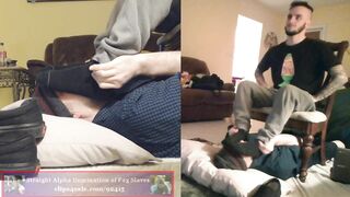 Master J and His Foot Slave – Straight Alpha Domination