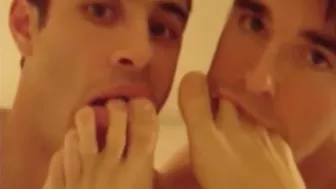 STUDS SUCK EACH OTHER'S FEET